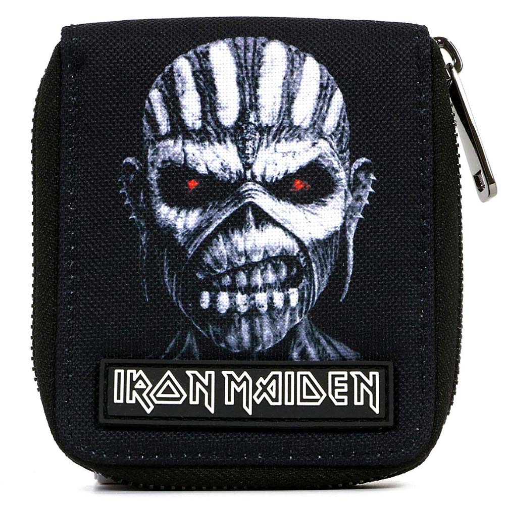 IRON MAIDEN - (11月 来日 記念 ) - BOOK OF SOULS EDDIE BIFOLD ZIP WALLET